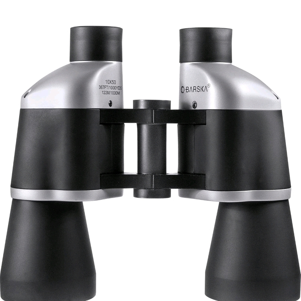 Barska 10x50 Black and Silver Binoculars